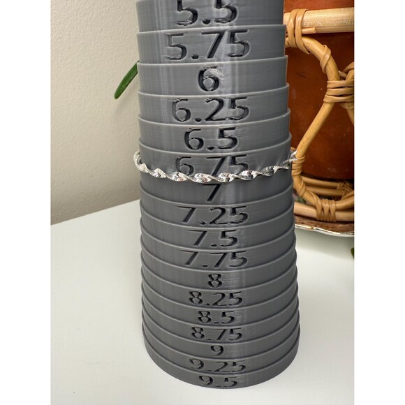 Vintage Italian Sterling Silver Ribbon Twist Bracelet – 6.75” – 925 Italy - Picture 3 of 8